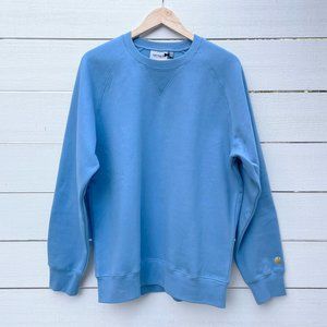 Men's Carhartt WIP Chase crewneck sweatshirt, size large NWT